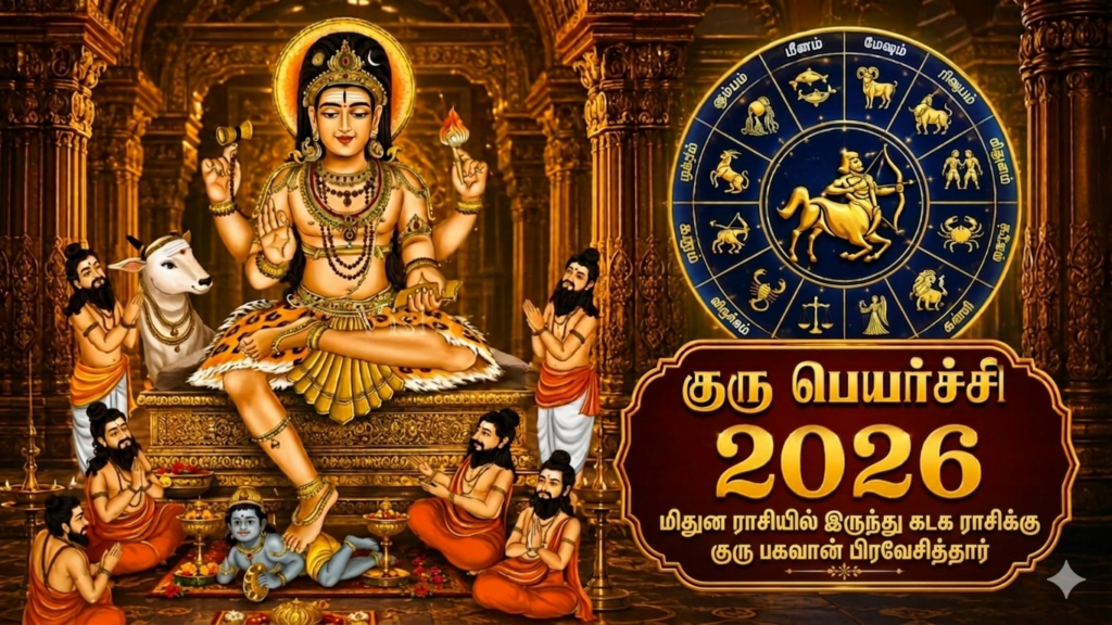 மிதுன ராசியில் இருந்து கடக ராசிக்கு குரு பகவான் பிரவேசம்! Gemini Generated Image kgh9e5kgh9e5kgh9
