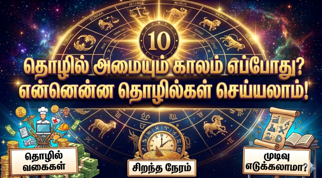 தொழில் அமையும் காலம் எப்போது?, என்னென்ன தொழில்கள் செய்யலாம்! Gemini Generated Image m71oxem71oxem71o