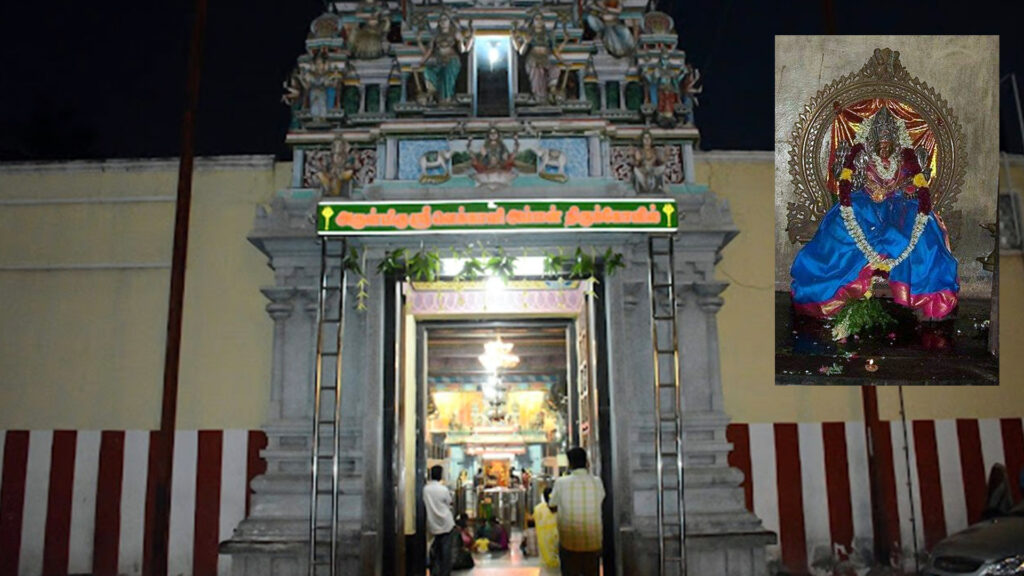 ஆடி முதல் வெள்ளிக்கிழமை – உறையூர் வெக்காளியம்மன் கோவிலில் பக்தர்கள் நீண்டவரிசையில் நின்று சாமி தரிசனம் 016 vekkali amman