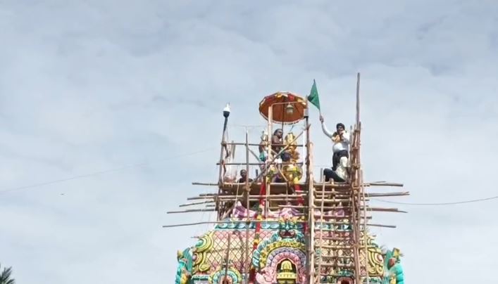 திருவாரூர் : என்கண் முருகன் கோயிலில் குடமுழுக்கு..! ஆயிரக்கணக்கான பக்தர்கள் பங்கேற்பு..! 5 1