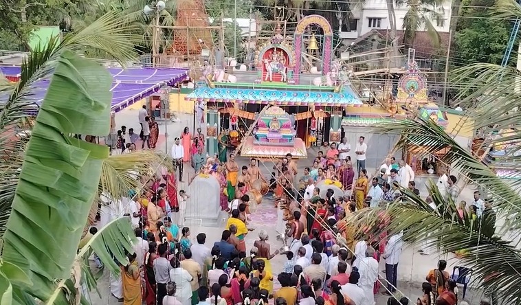 கரும்பாக்கம் மல்லிகாதீஸ்வரர் கோவில் கும்பாபிஷேகம்!. திரளான பக்தர்கள் தரிசனம் kanchipuram kumbhabhishegam 2