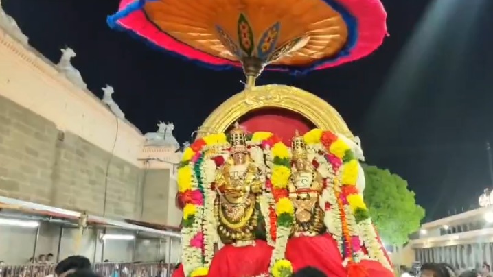 திருவண்ணாமலை ஆனி பிரம்மோற்சவம்! சிறப்பு அலங்காரத்தில் வீதி உலா வந்த விநாயகர், சந்திரசேகர்! t.malai aani pramorshavam
