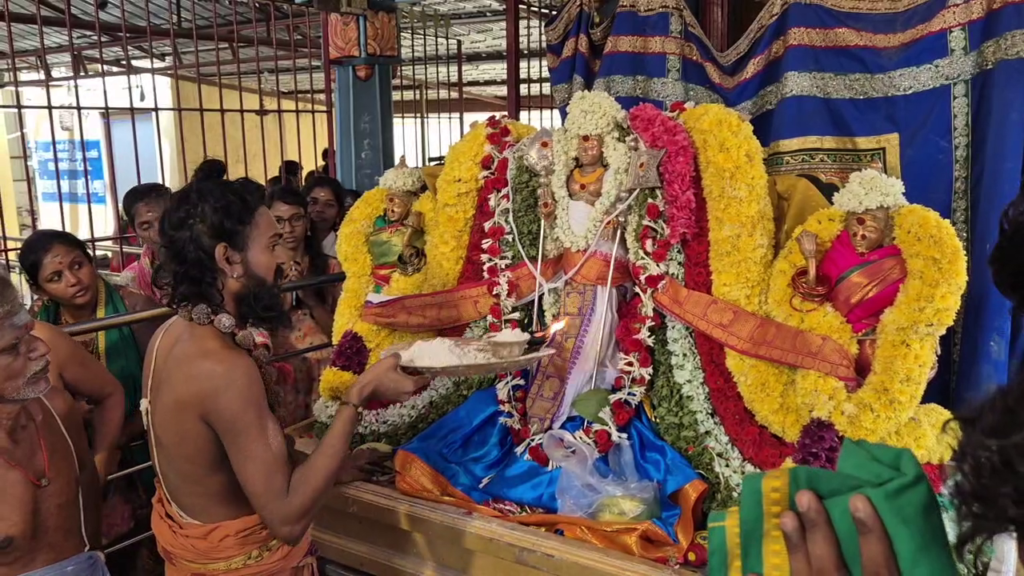 வல்லக்கோட்டை முருகன் கோயிலில் திருக்கல்யாண உற்சவம்: திரளான பக்தர்கள் ‘அரோகரா’ முழக்கத்துடன் வழிபாடு! vlcsnap 2026 07 15 07h13m09s991